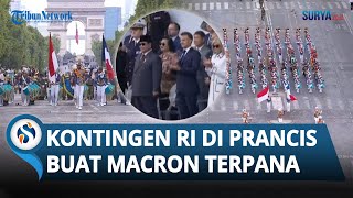 Download lagu MACRON SAMPAI TERPANA! Kontingen RI Jadi Pembuka Parade Militer Prancis, 'Maju Tak Gentar' Bergema! mp3