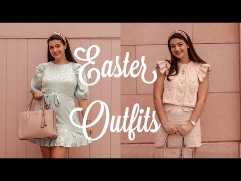 5 Easter Outfits For Spring 2021 | Springtime Outfit...