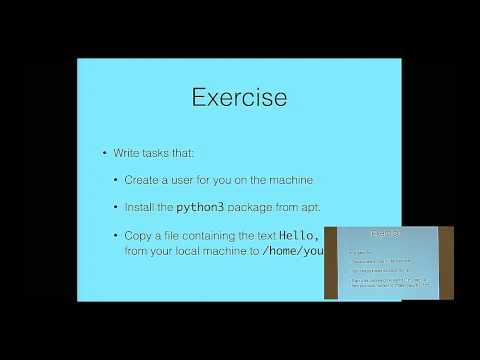 Luke Sneeringer - Ansible 101 - PyCon 2015
