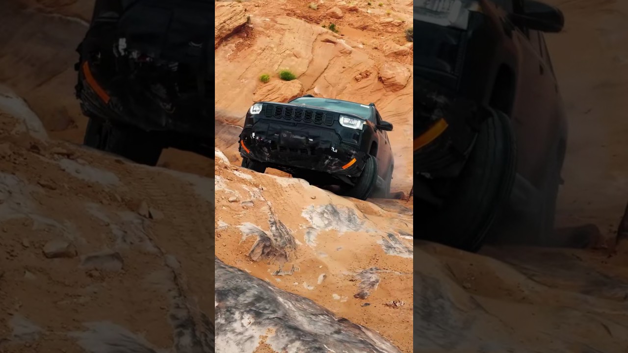 2027 Jeep Cherokee Trailhawk – Teaser #offroad #jeep #stellantis