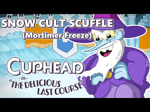 Snow Cult Scuffle (Mortimer Freeze) With Lyrics! | Cuphead: The Delicious Last Course