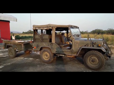 Mitsubishi J25 Japanese Military Jeep  三菱ジープ