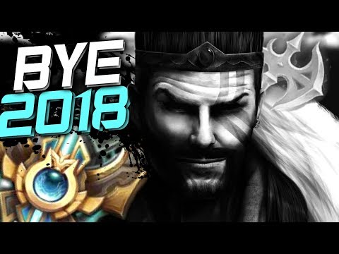 HAPPY NEW YEAR! BYE 2018!! •CHALLENGER ELO• [Best Moments] - Best Draven World - Vincent´s Draven