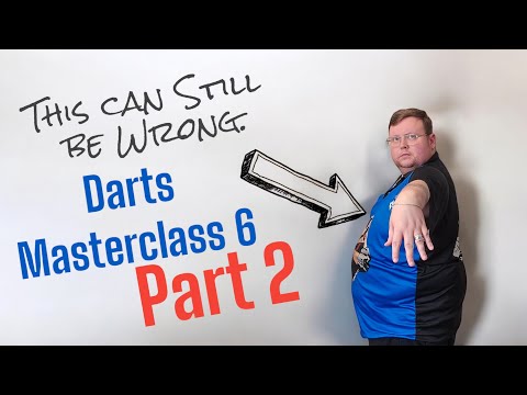 Darts Masterclass 6 Part 2 - Stopping rotation.