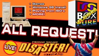 3 HOURS of All Request DOS Gaming! It's DOSBOX PURE UNLEASHED Action!  3DFX!  Windows 98!  Let's GO!