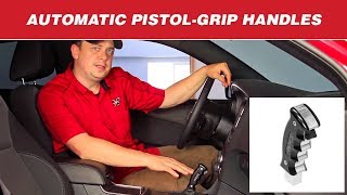 Hurst (5380436): Billet/Plus Pistol-Grip Shift Handle for ’16-’17 Camaro