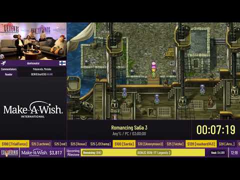 Romancing SaGa 3 [Any%] by denhonator - #ESALegends23