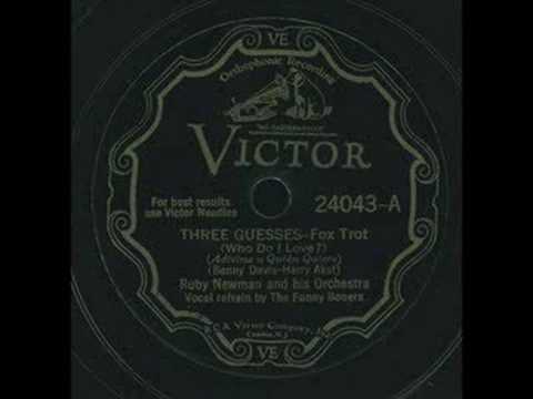 Funnyboners (Ruby Newman orchestra) - Three guesses