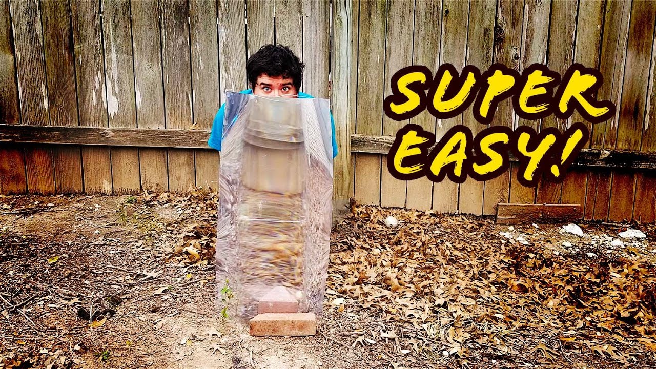 How to make an INVISIBILITY SHIELD for FREE! (really)