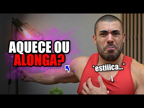 Aquecer ou alongar antes do treino?