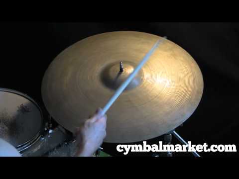 20" Vintage Avedis Zildjian Patina-Treatment Ride Cymbal - Cymbal Archive