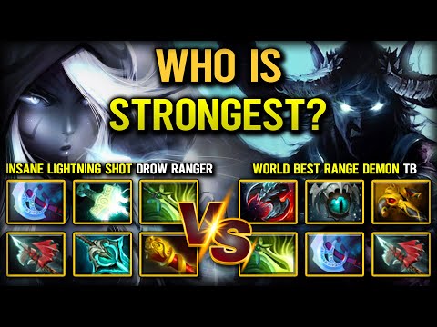 WHO IS STRONGEST? | INSANE LIGHTNING ARROW DROW RANGER VS. WORLD BEST RANGE DEMON TERRORBLADE