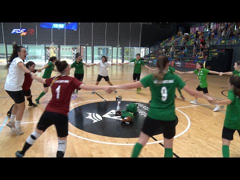 Resum AE Les Corts UBAE - CFS Molins 99 (Final Copa Catalunya Infantil femení FS)