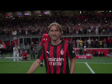 Luka Modrić Presentation at San Siro