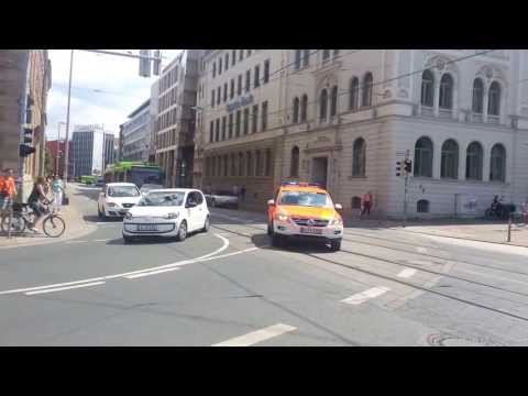 A-Dienst 99-06 auf Alarm fahrt am Hauptbahnhof Hannover [BF HANNOVER]