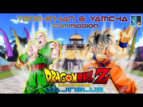 DBZ: Tenshinhan & Yamcha [Power of Human] - MajinBlue (Commission)