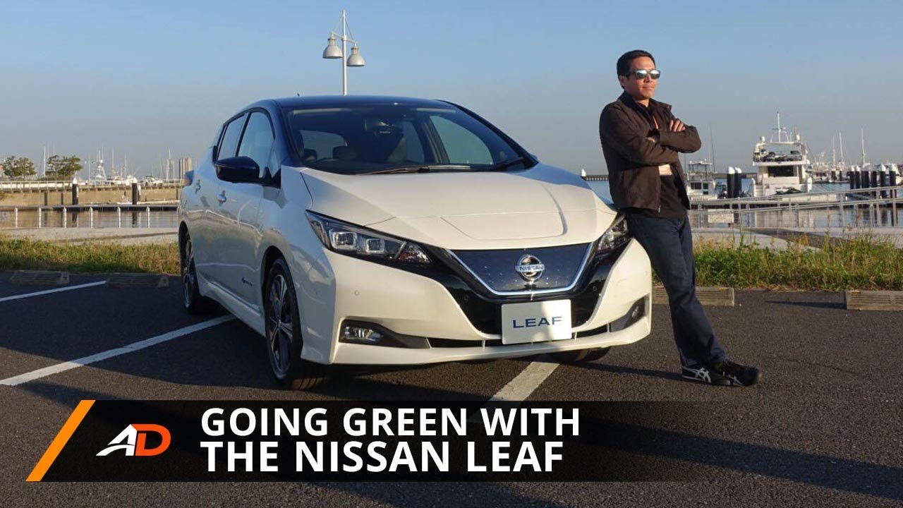 2021 Nissan LEAF exterior quarter front Philippines 