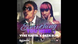 Vybz Kartel Ft Gaza Slim - Everything You Need [Raw] Nov 2012
