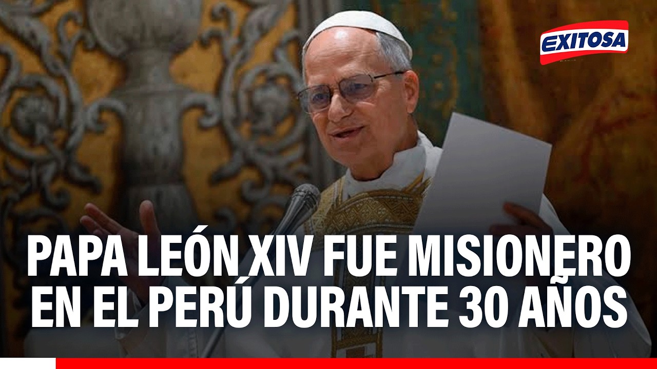 🔴🔵 Papa León XIV fue misionero en el Perú durante 30 años