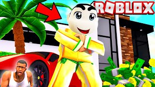 SHINCHAN and I Started My Own CITY in Roblox CITY TYCOON with CHOP