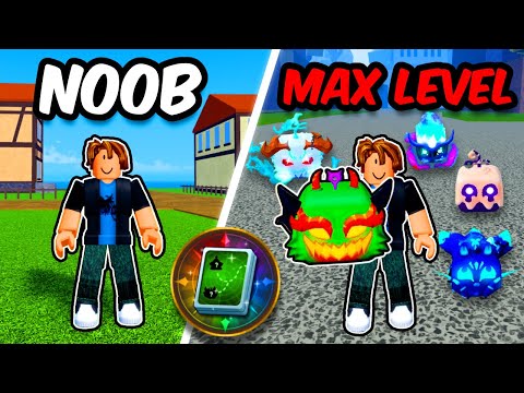 Noob To MAX Using ONLY Fruit Notifier In Blox Fruits