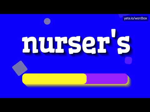 NURSER'S - HOW TO PRONOUNCE IT!?