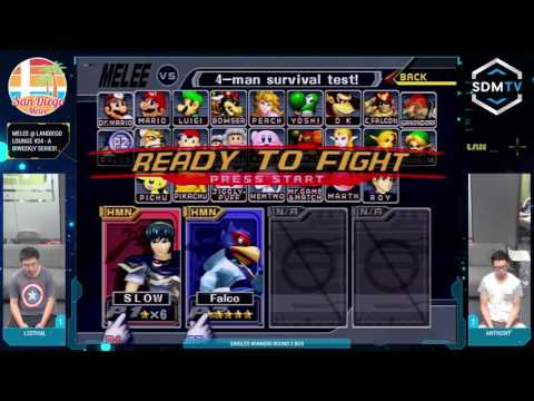 Melee @ LDL #24 - Full Stream: Part 1 of 2 - Melee