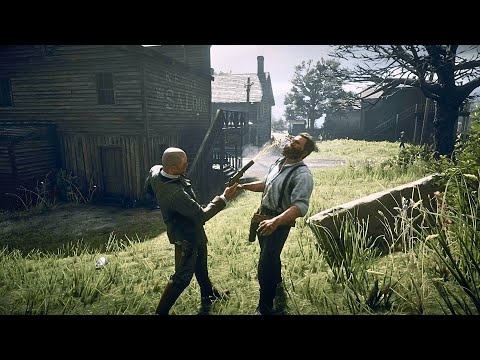 Red dead Redemption 2 - 🔪Brutal Melee Kills & Funny Moments VOL. 1