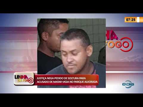 Justiça nega pedido de soltura para acusado de matar vigia no Parque Alvorada (19 05 20)