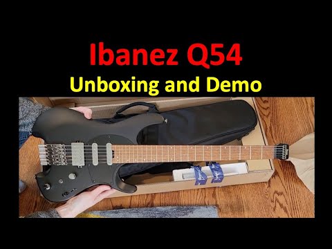 Ibanez Q54 Headless Guitar - Unboxing and Demo/Review