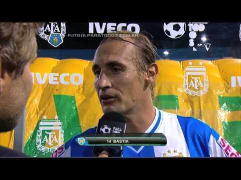 Nota Bastia. Rafaela 3 - Godoy Cruz 1. Torneo Inicial 2013. Fecha 15. Fútbol Para Todos.
