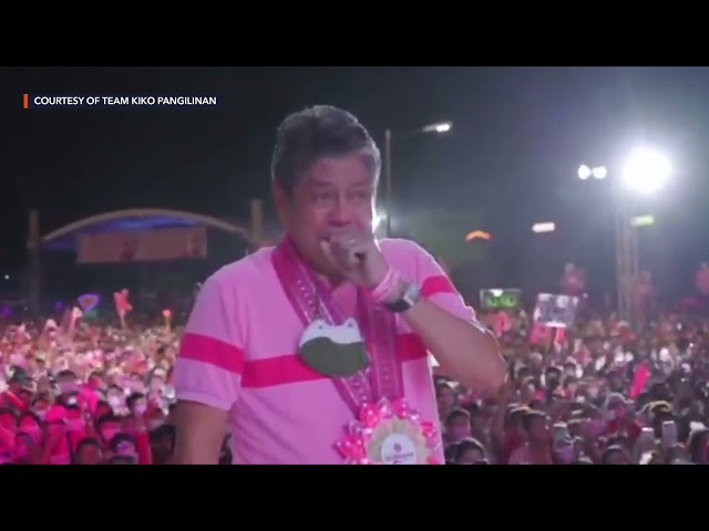 Kiko’s moment: Shunned by politicians, Pangilinan’s hands raised by Pampanga farmers