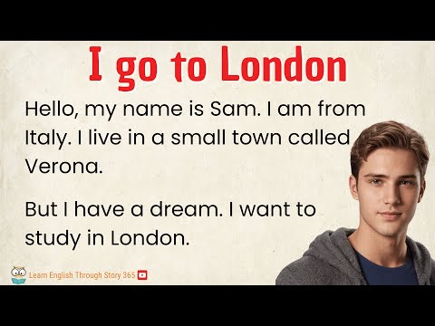 I go to London | Learn English Through Story Level 1 | Graded Reader | Improve Your English