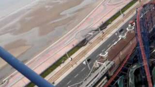 preview picture of video 'THE Pepsi Max BIG ONE Blackpool Pleasure Beach England UK (HQ)'