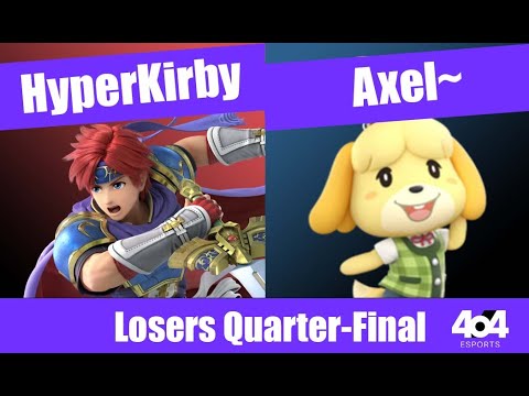 4o4 Smash Night 86 - Losers Quarter Finals HyperKirby(Roy) vs Axel~(Isabelle)
