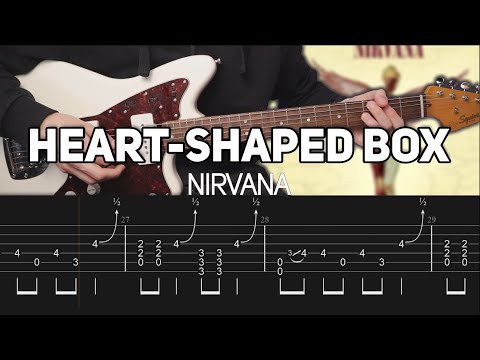 Nirvana - Heart-Shaped Box (Guitar lesson with TAB)