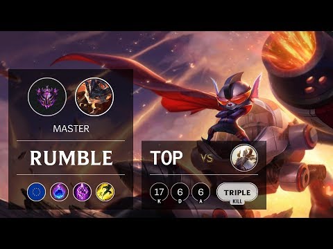 Rumble Top vs Kayle - EUW Master Patch 9.6