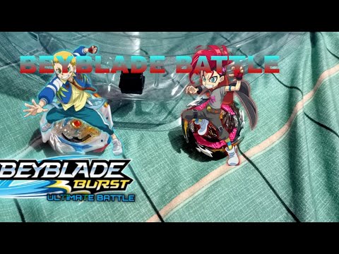 Flame Brand imperial dragon vs Takara Tomy dynamite belial but it's violet (let's see who will win)