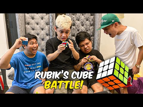 RUBIK'S CUBE BATTLE ng BILLIONAIRE GANG!