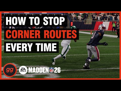 The Secret to Locking Down Corner Routes in Madden!