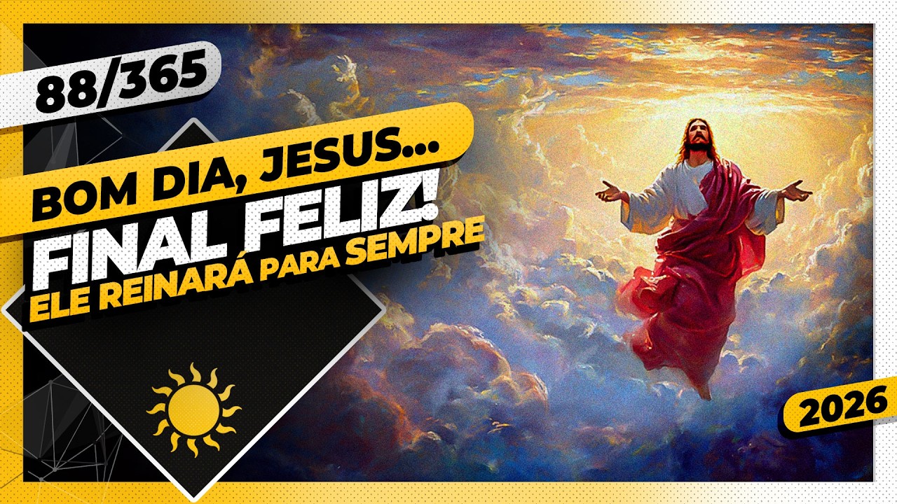 FINAL FELIZ. ELE REINARÁ PARA SEMPRE - Bom dia, Jesus! 88/365 (2026)