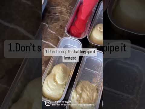 Have you ever used these cute cake loaf tins? They are so adorable but tricky #cakeshorts