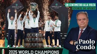 La Davis chiude in gloria l’anno santo dell’Italtennis – PAOLO CONDÒ | Un centimetro alla volta