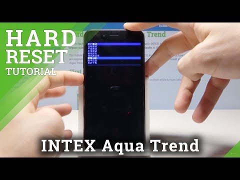 HARD RESET INTEX Aqua Trend - Factory Mode / Remove Password