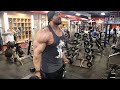Insane Hardcore Chest and Arms Workout and Food Shopping with Pro Bodybuilder Juan Diesel Morel