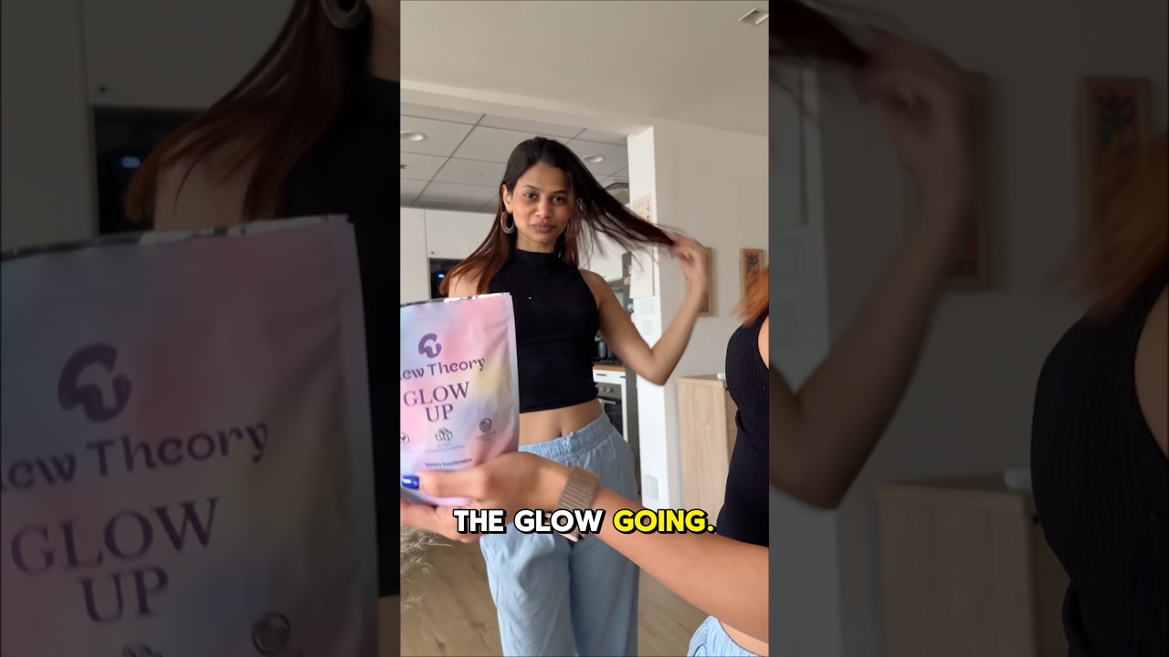 New daily routine 🌱 vegan gummies that actually taste GOOD 😋 glow up starts here 💙