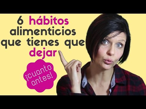 6 hábitos alimenticios que tienes que dejar cuanto antes