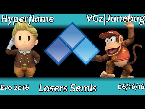 PM At Evo 2016 Losers Semis: Hyperflame (Lucas) vs VGz|Junebug (Diddy)