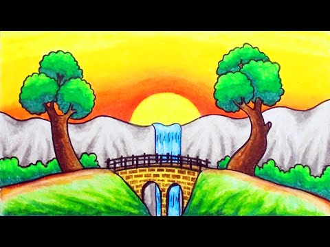 Featured image of post How To Draw A Waterfall Scenery - How to make easily waterfall in ms paint very simple waterfall making scenery pics подробнее.