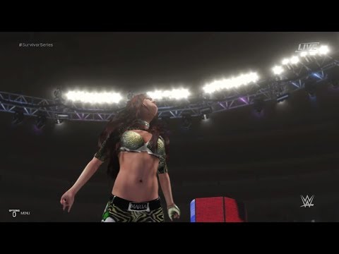 WWE 2K19 - Trish Stratus and Layla VS Jazz and Maria Kanellis